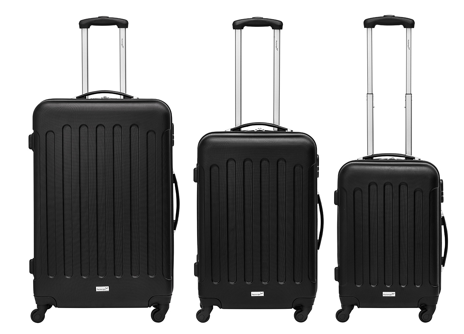 Packenger Kofferset Travelstar in Schwarz